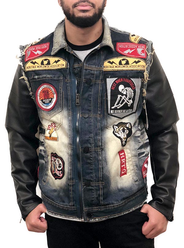 Men's Live To Ride Jacket (Denim)