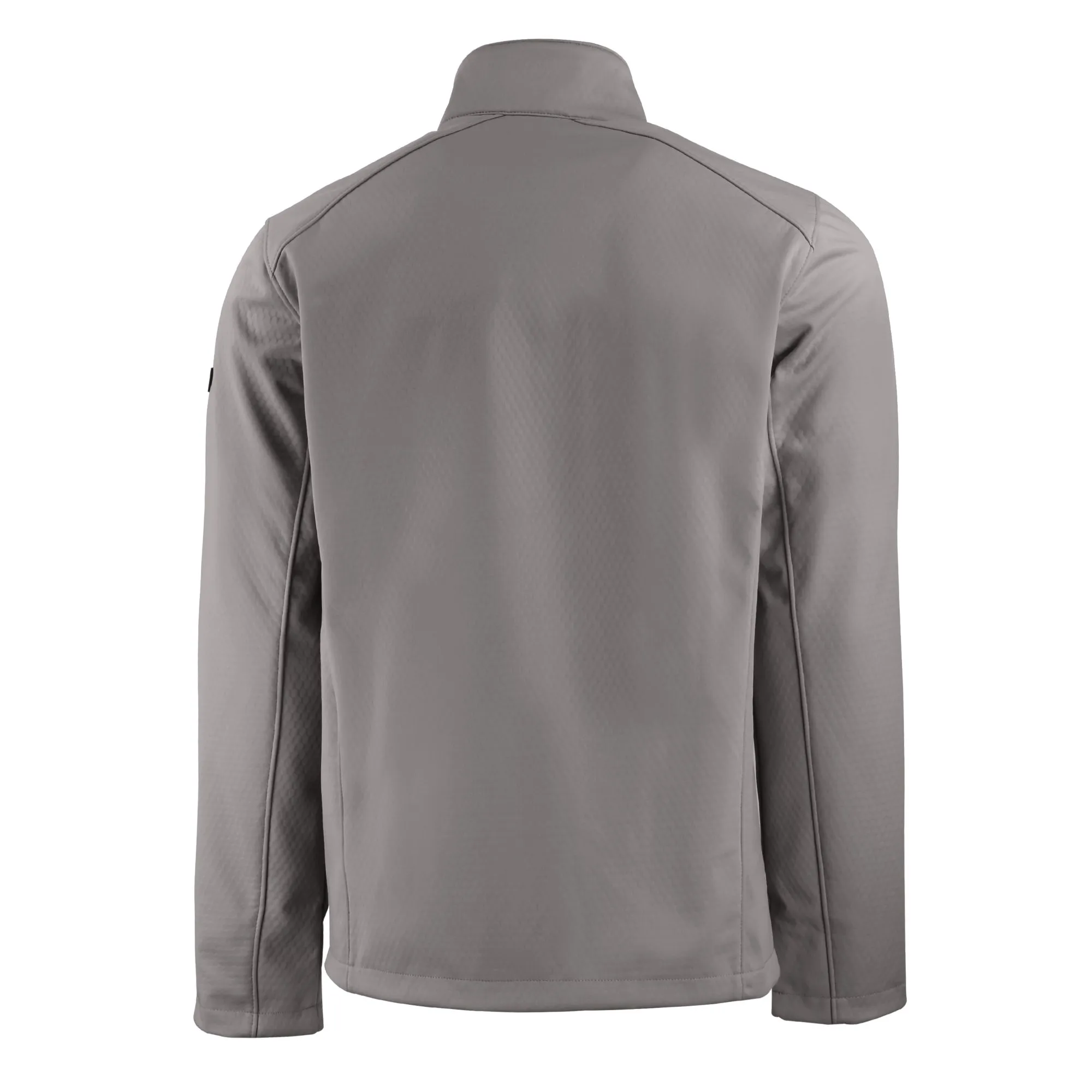 Men's Cutter & Buck Gray Georgia Bulldogs Alumni Logo Evoke Eco Softshell Recycled Full-Zip Jacket