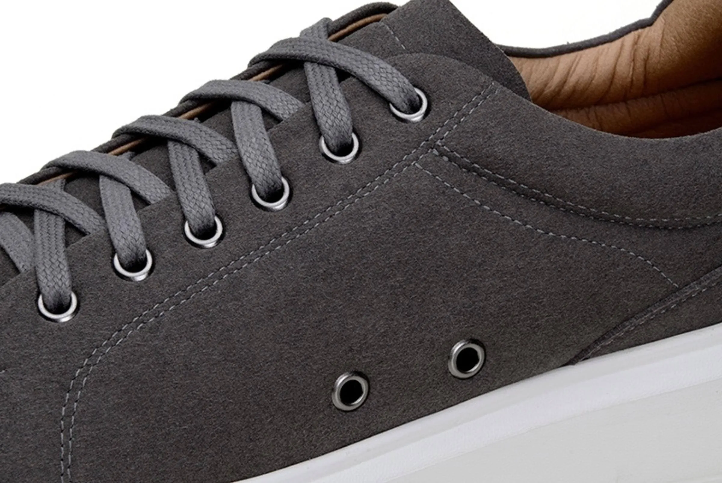 'Milano' men's vegan sneaker by Vincente Verde - grey