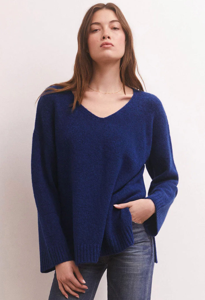 Modern Sweater-Blue