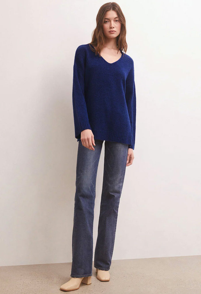 Modern Sweater-Blue