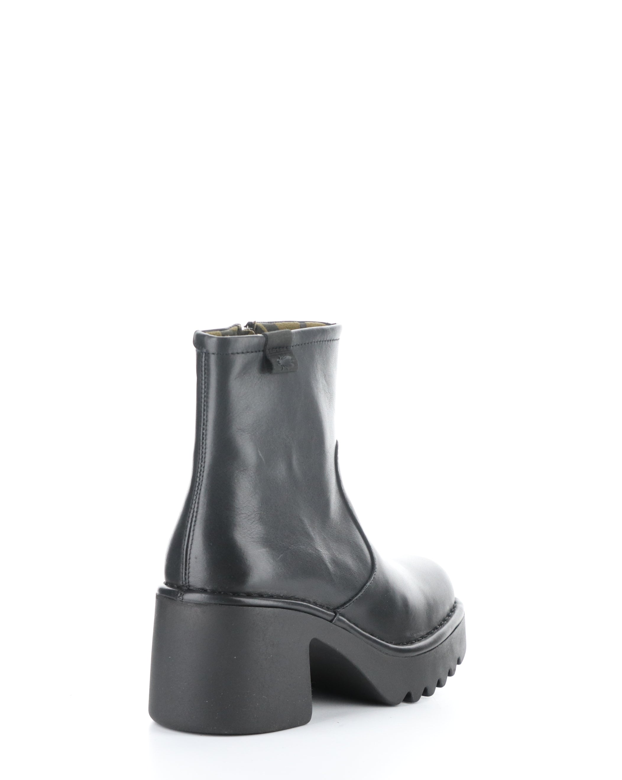 MOGE250FLY 000 BLACK Round Toe Boots