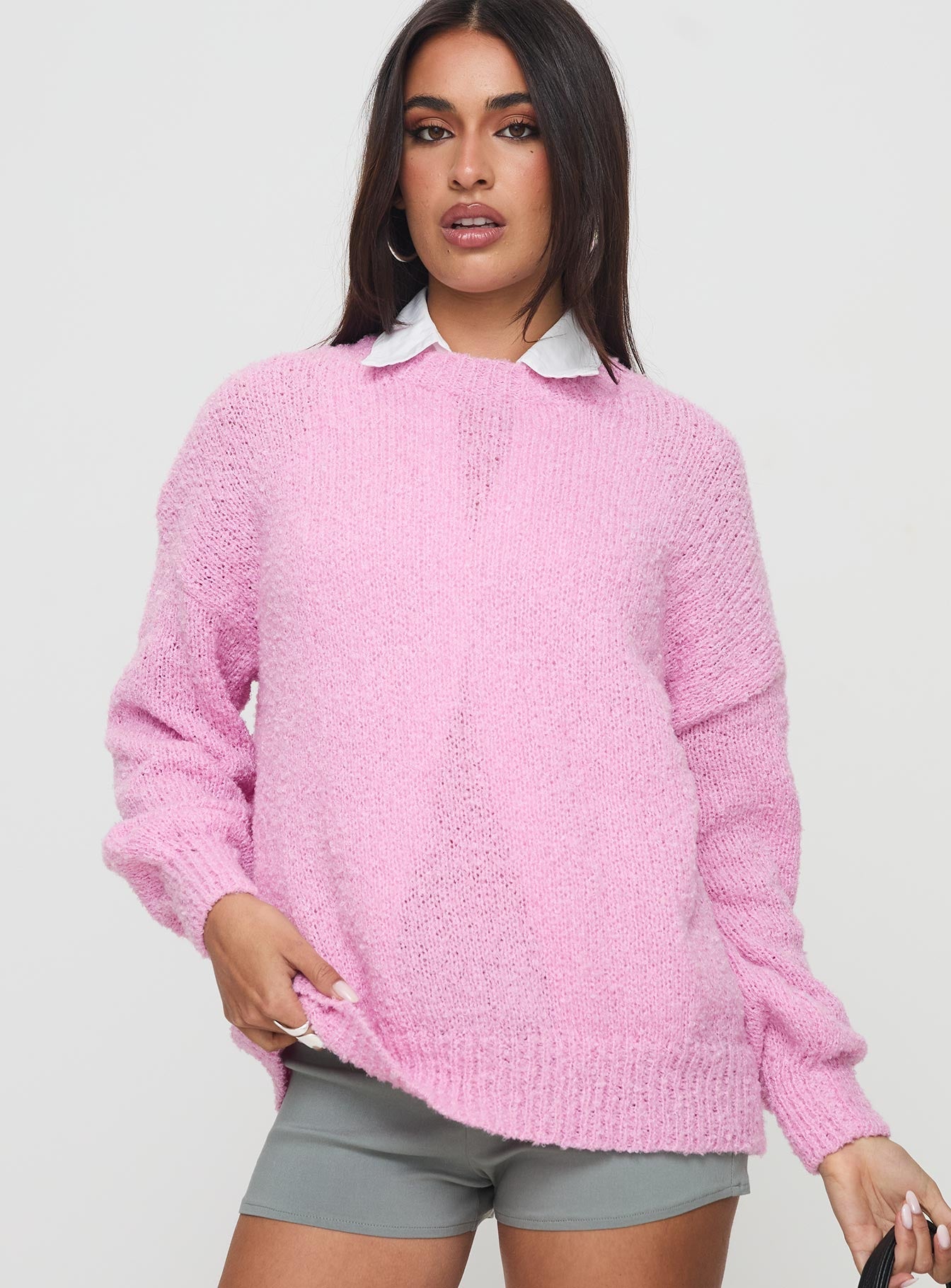 Niomie Knit Sweater Pink