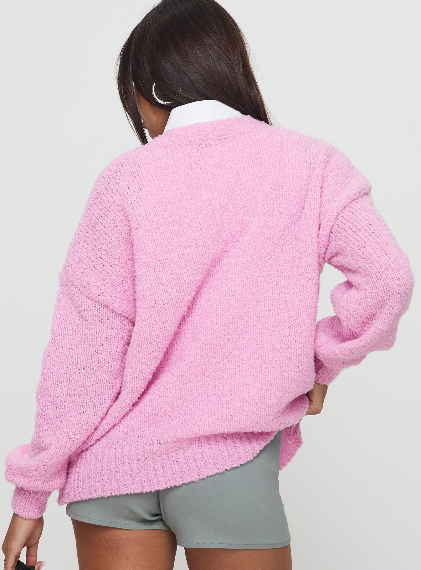 Niomie Knit Sweater Pink