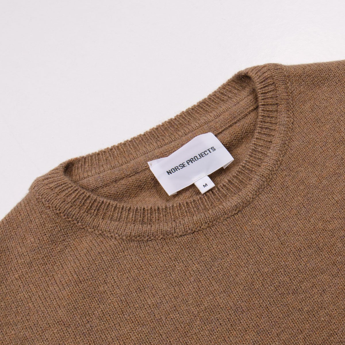 Norse Projects - Sigfred Lambswool Sweater - Camel