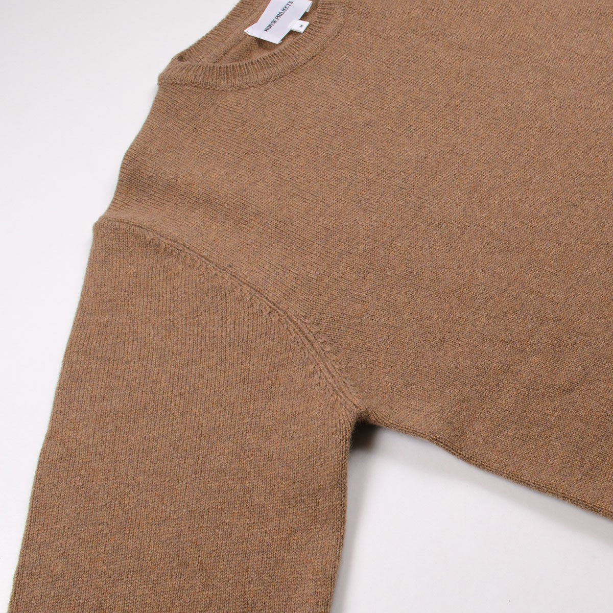 Norse Projects - Sigfred Lambswool Sweater - Camel