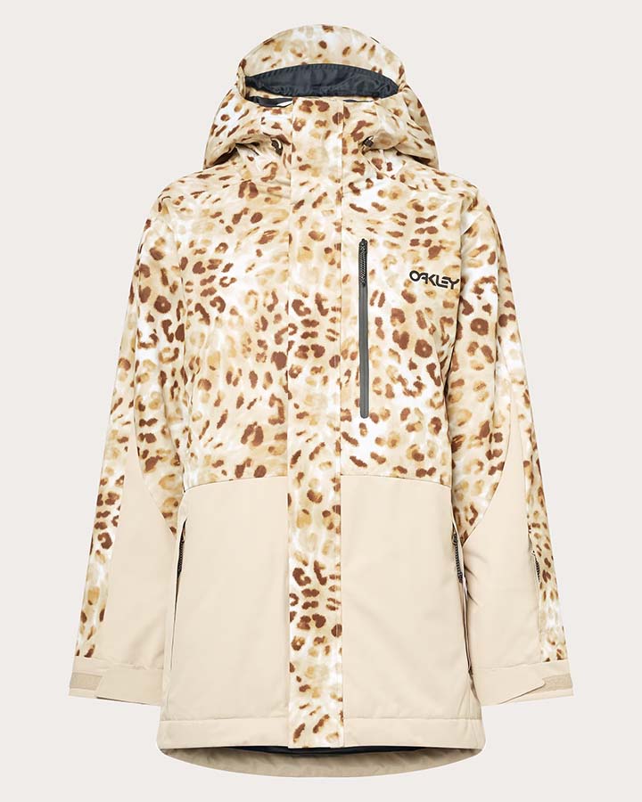 Oakley Women's Tnp Tbt Insulated Jacket - Cheeta Td Print