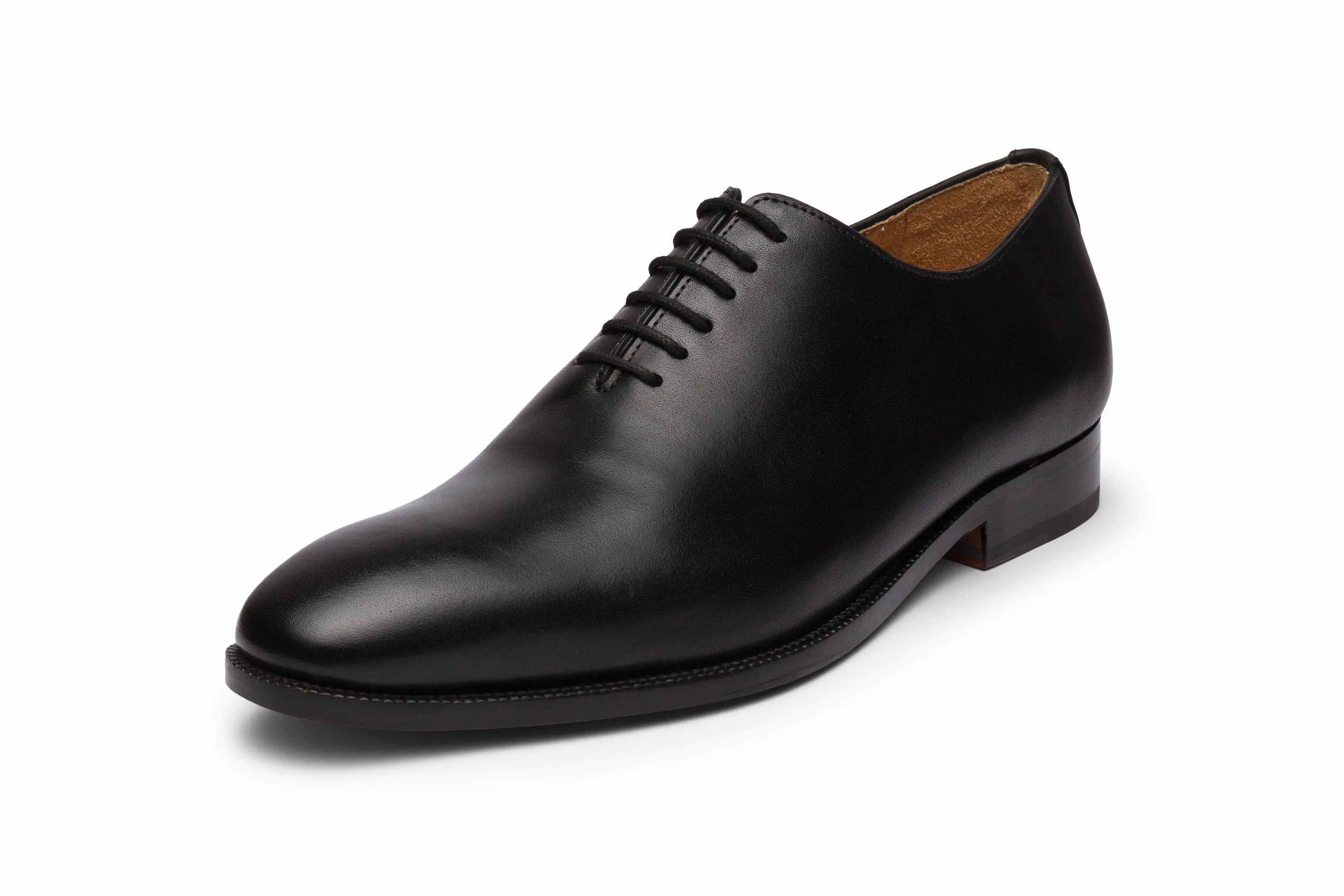 Plain Wholecut Oxford - Black