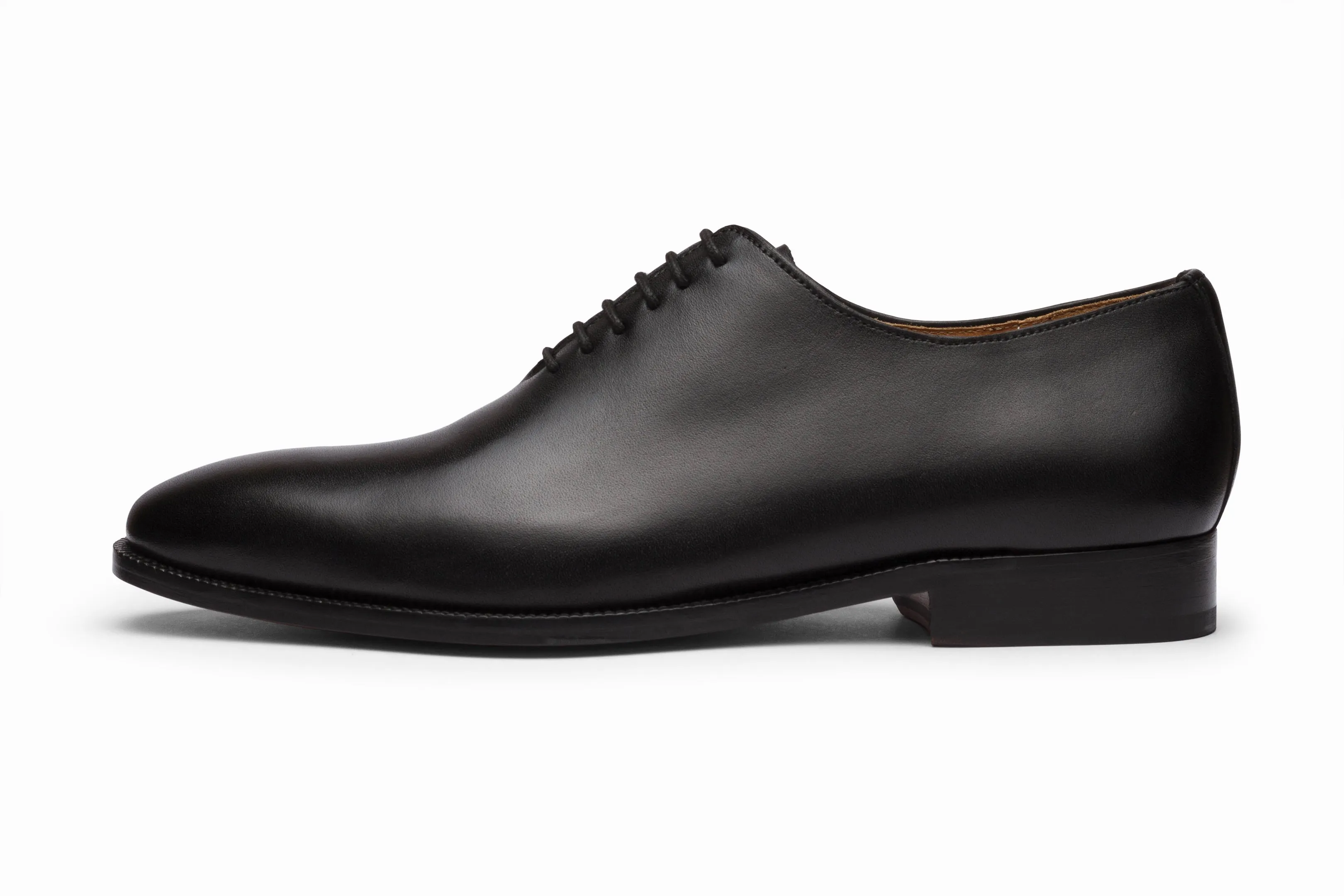 Plain Wholecut Oxford - Black