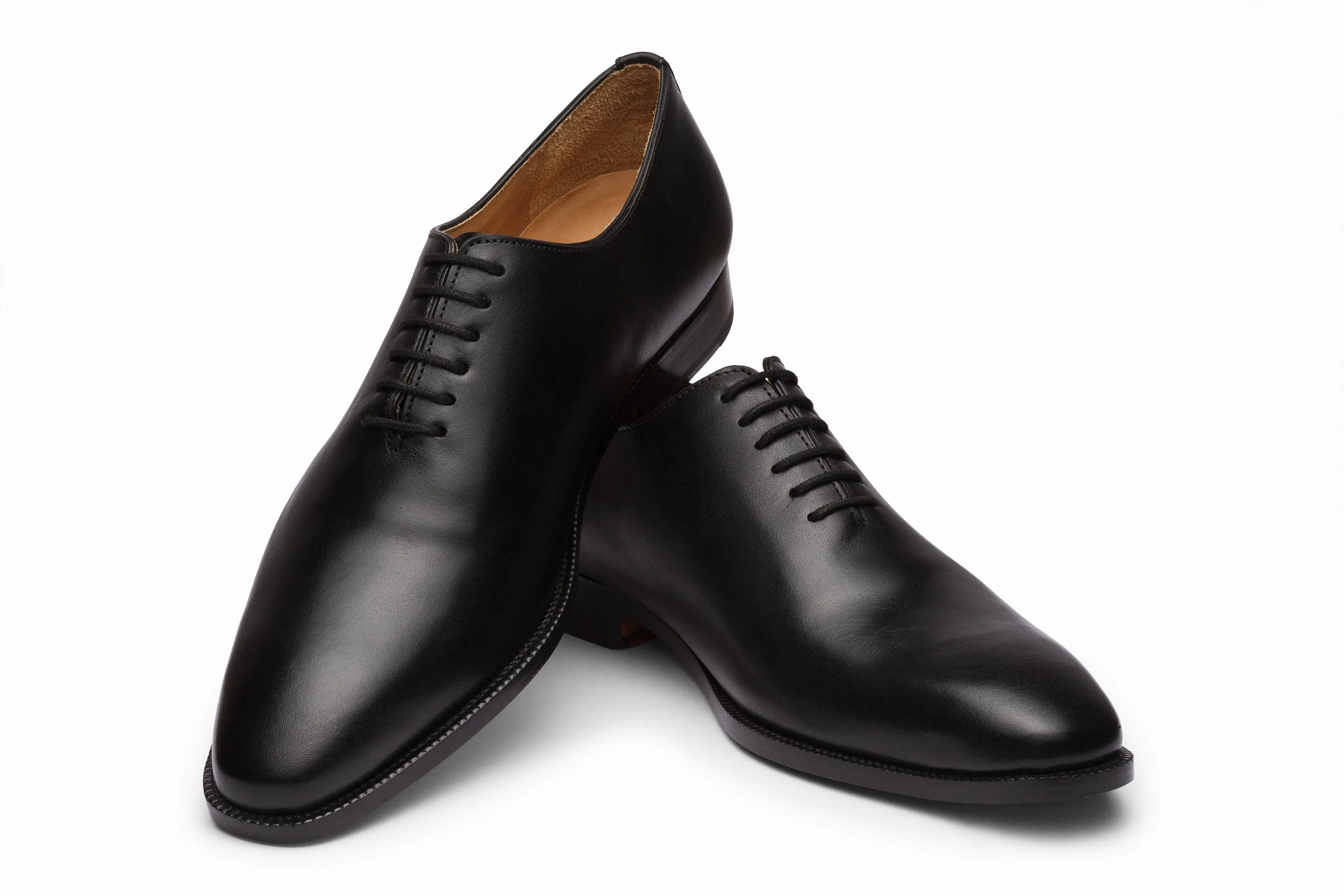 Plain Wholecut Oxford - Black