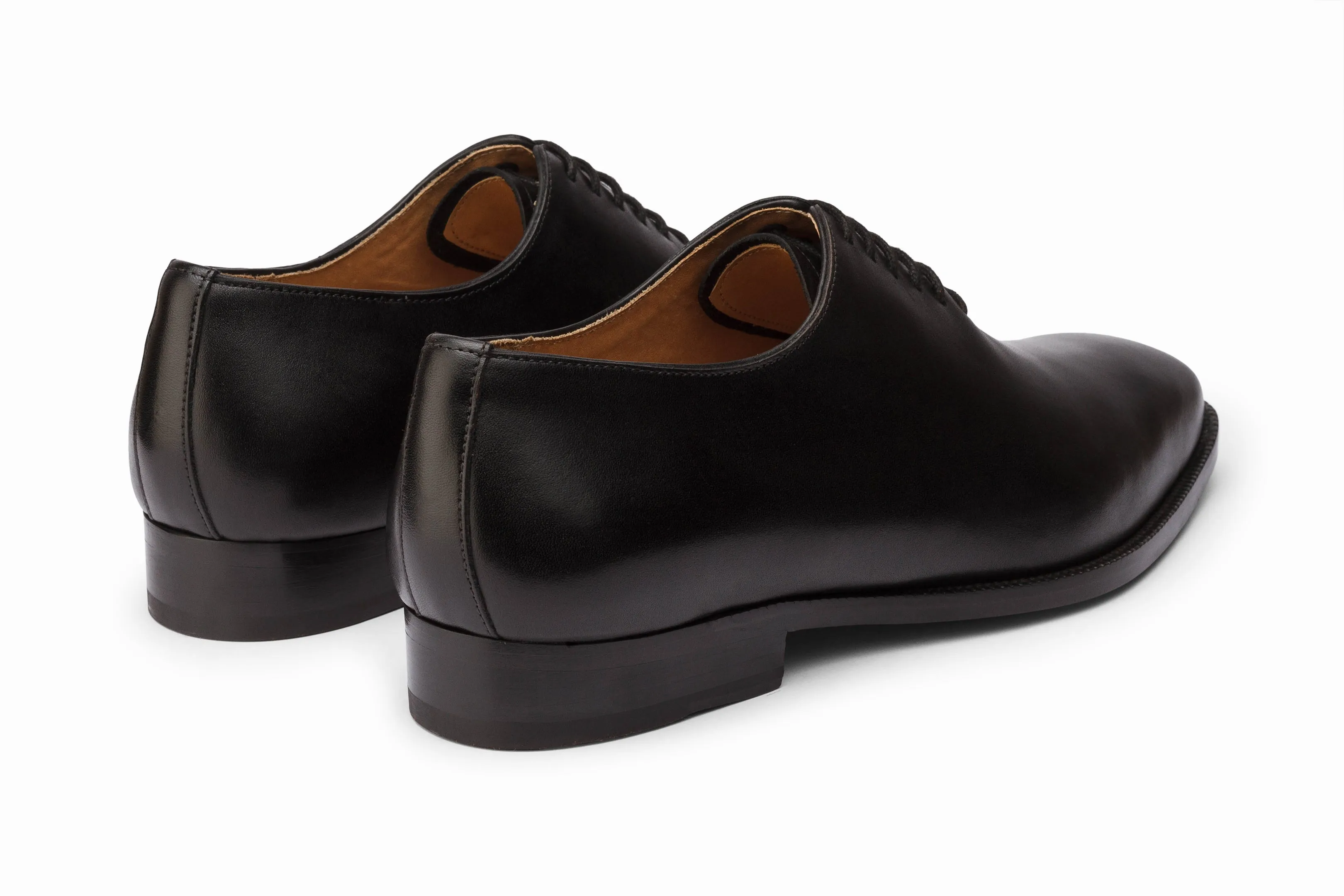 Plain Wholecut Oxford - Black