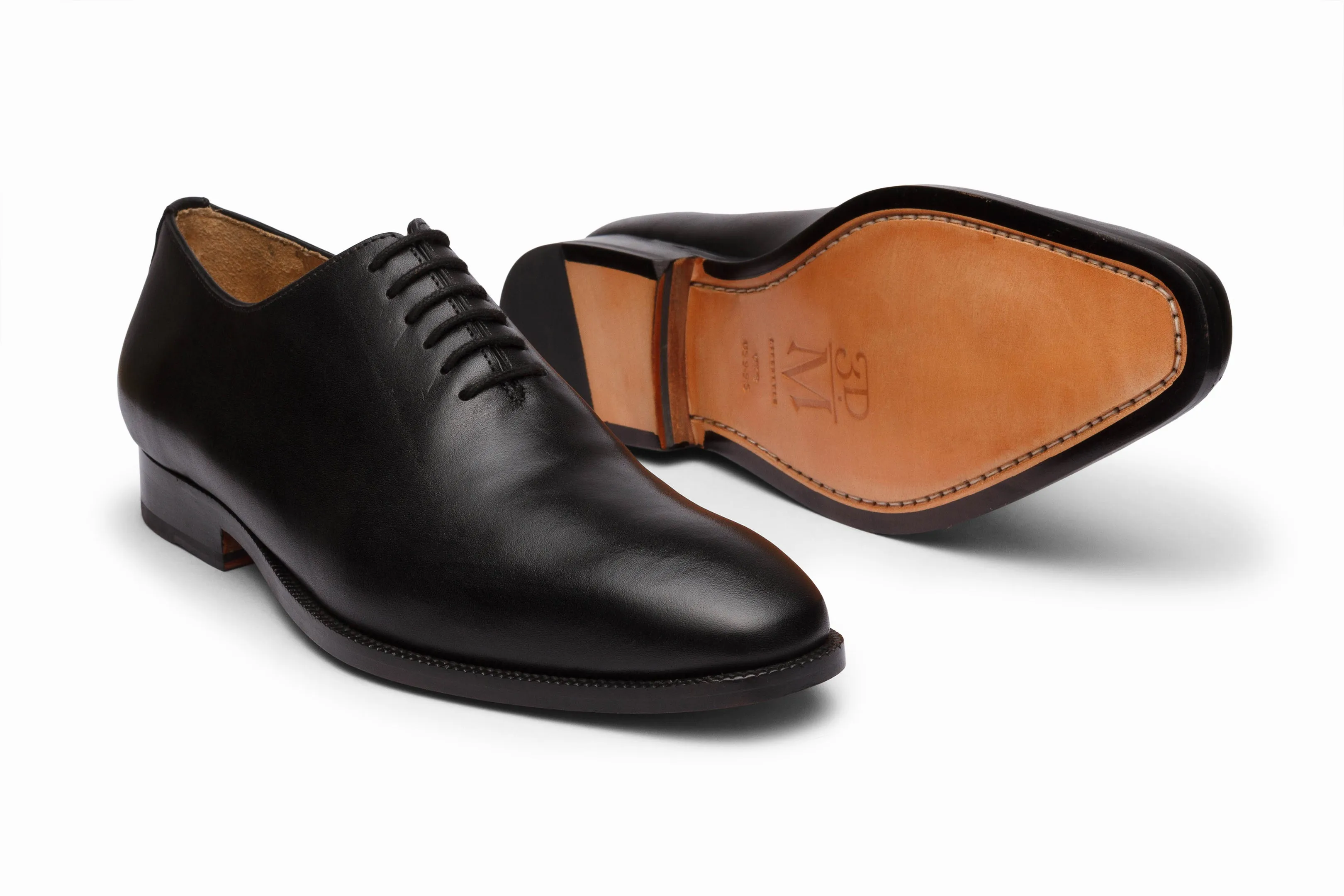 Plain Wholecut Oxford - Black