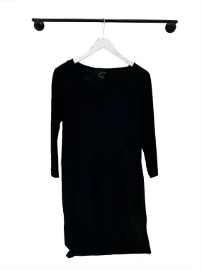 Porto Long Sleeve Dress in Black