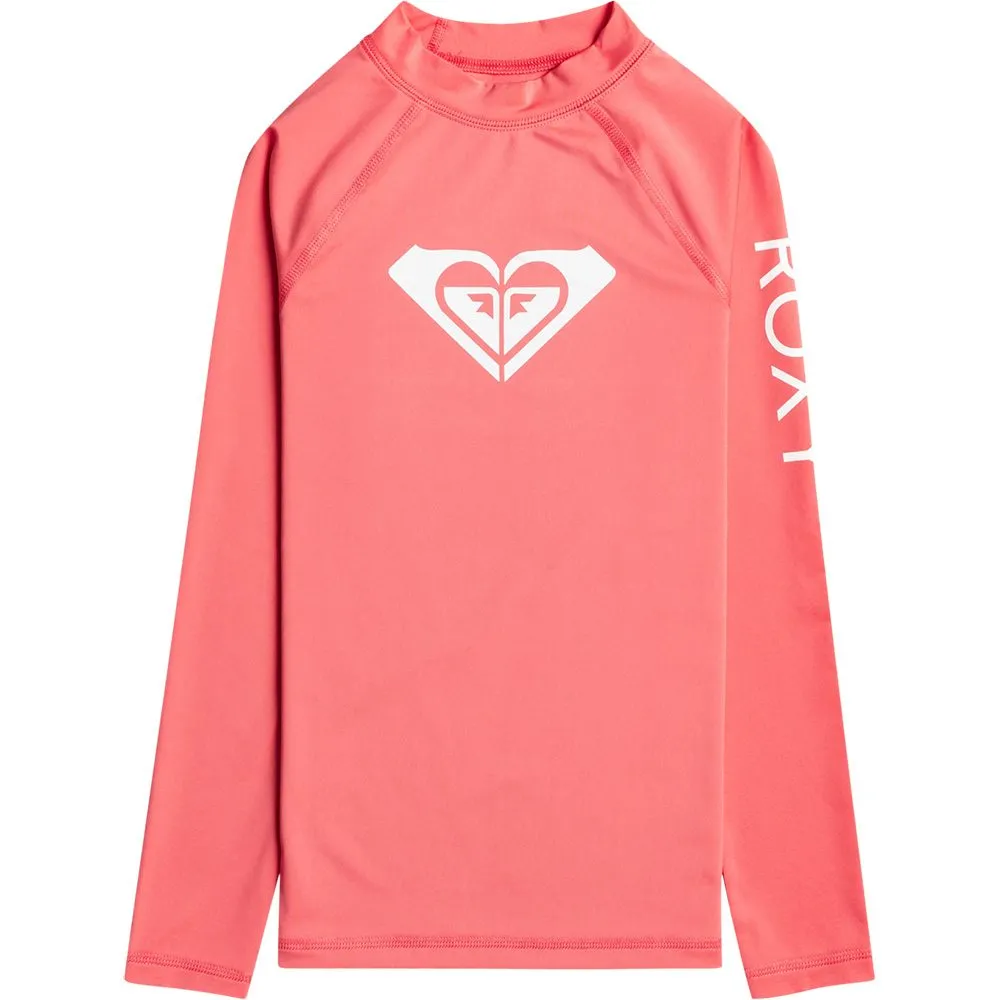 Roxy - Whole Hearted Rashguard Girls sun kissed coral