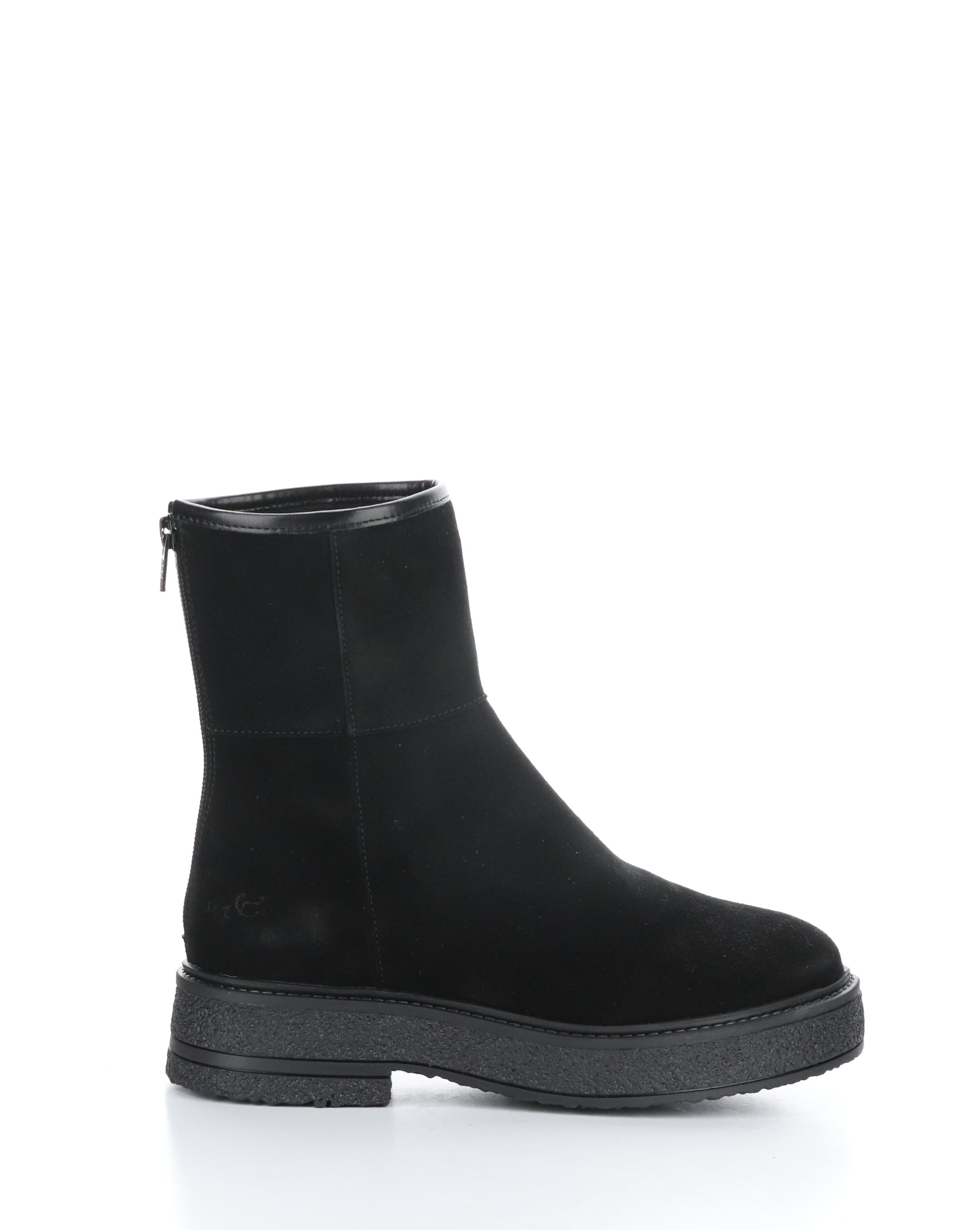 SAMMY BLACK Round Toe Boots