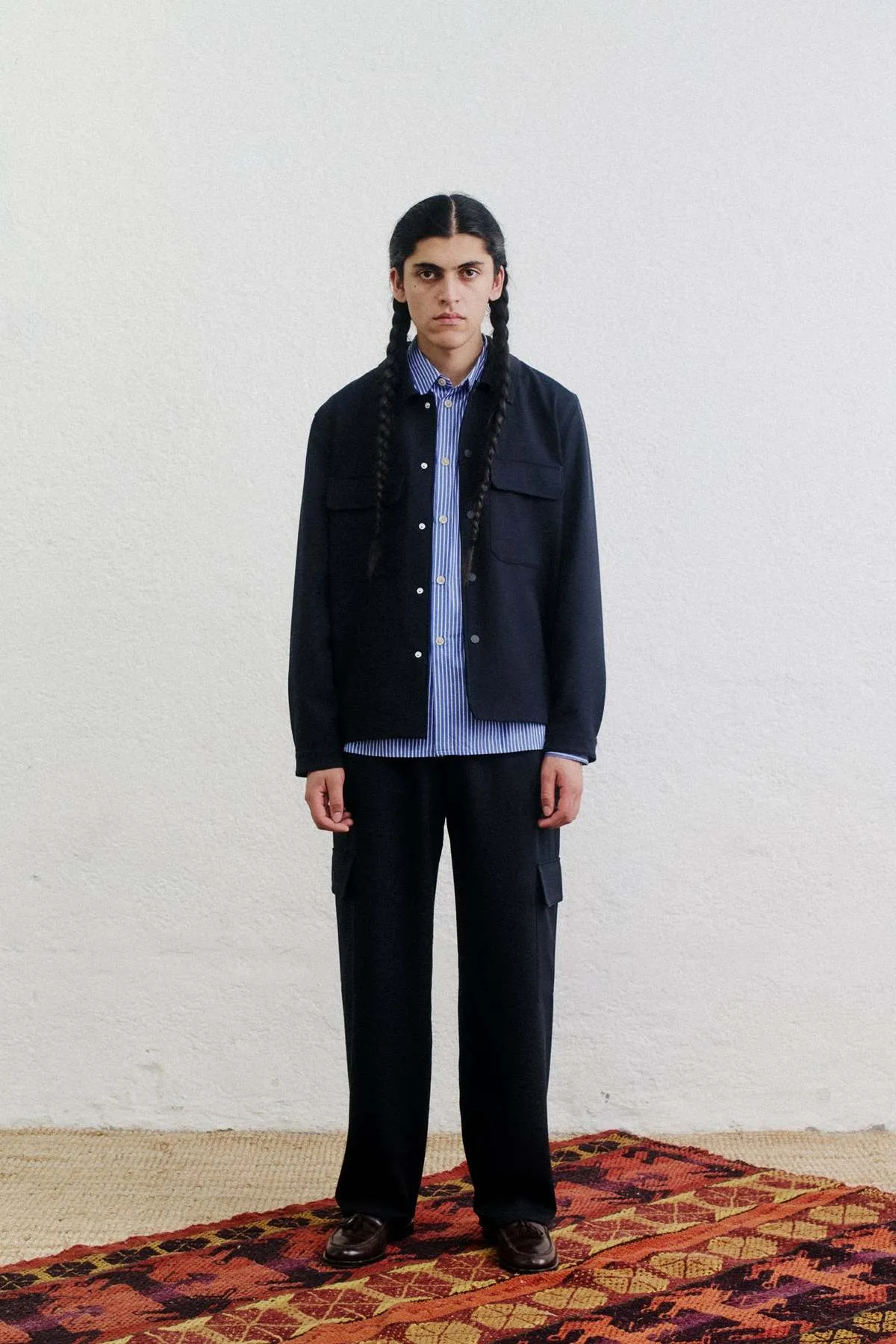 Sandel Shirt Jacket - Navy