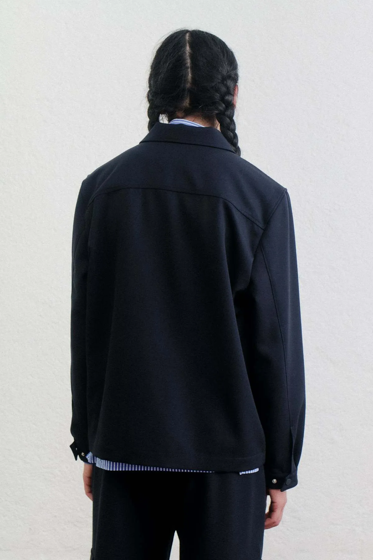 Sandel Shirt Jacket - Navy