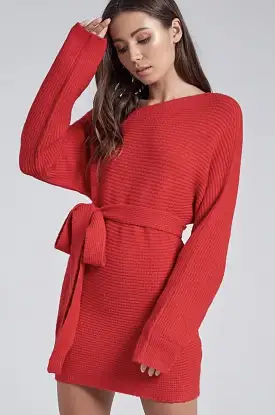 Santa Baby Sweater Dress