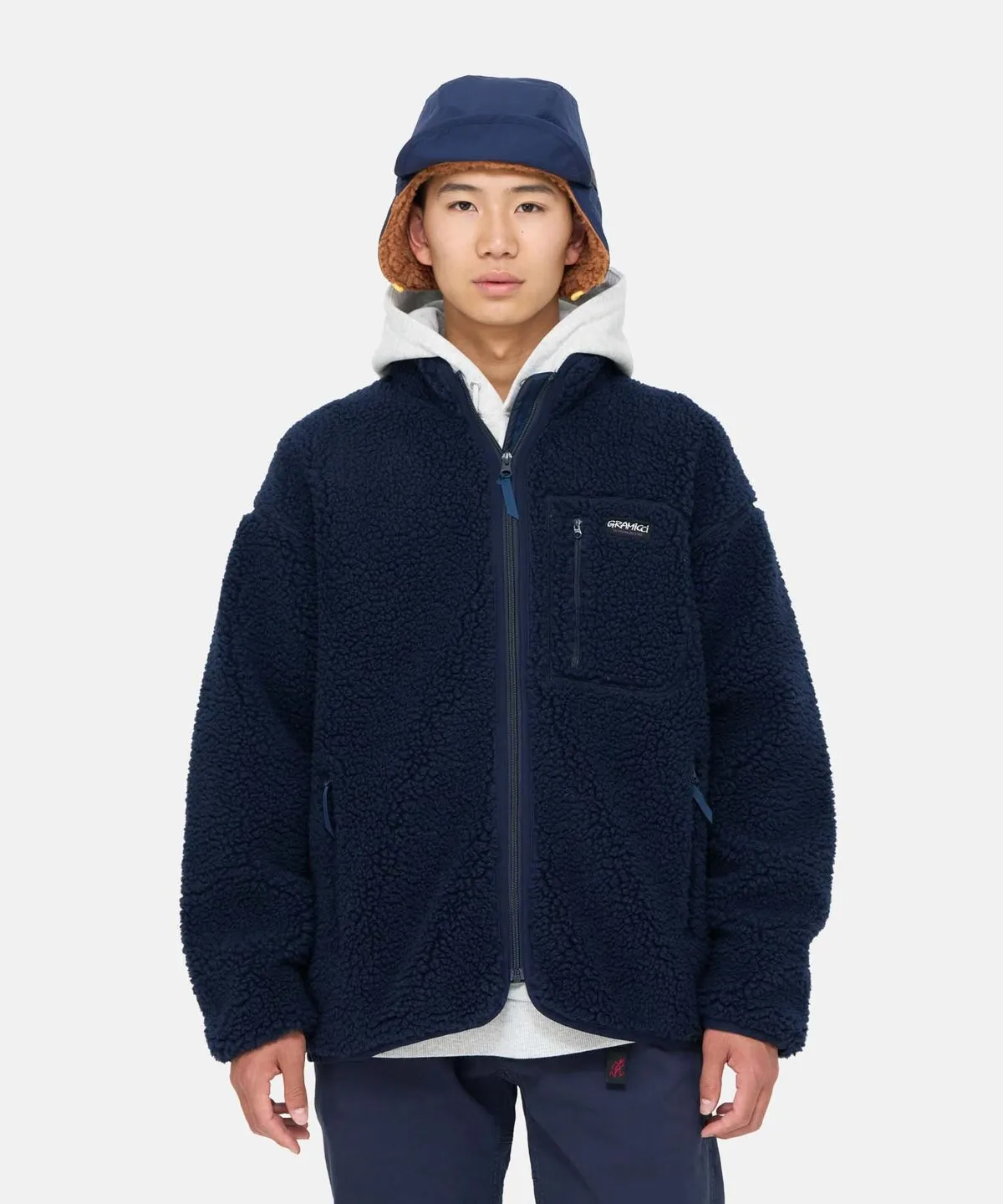 Sherpa Jacket - Navy