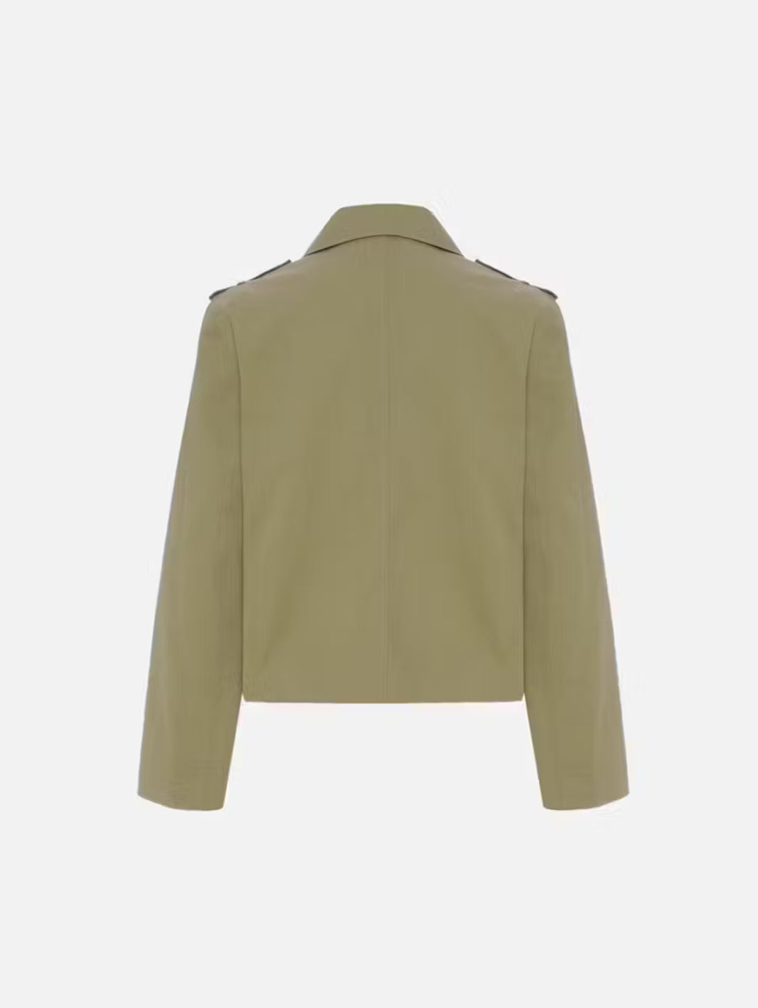 Short Trench Jacket - Khaki