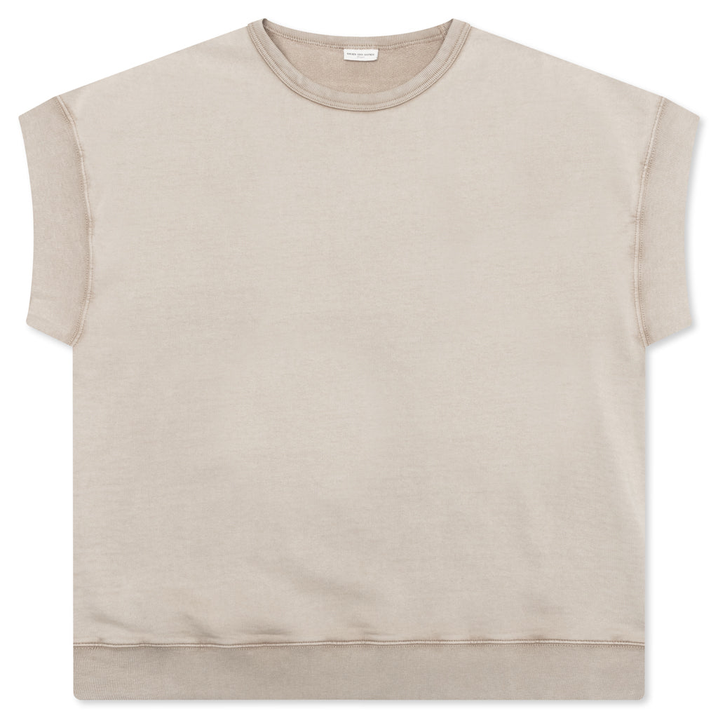 Sleeveless Sweater - Beige