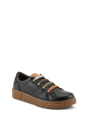 Spring Step Rugby Sneaker in Black (Final Sale)