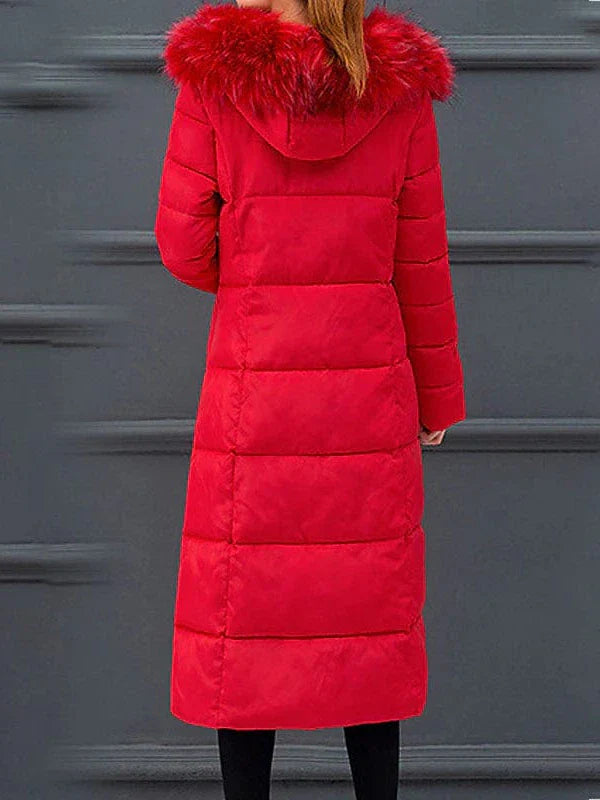 Stylish Women's Puffer Jacket with Hood for Winter Warmth