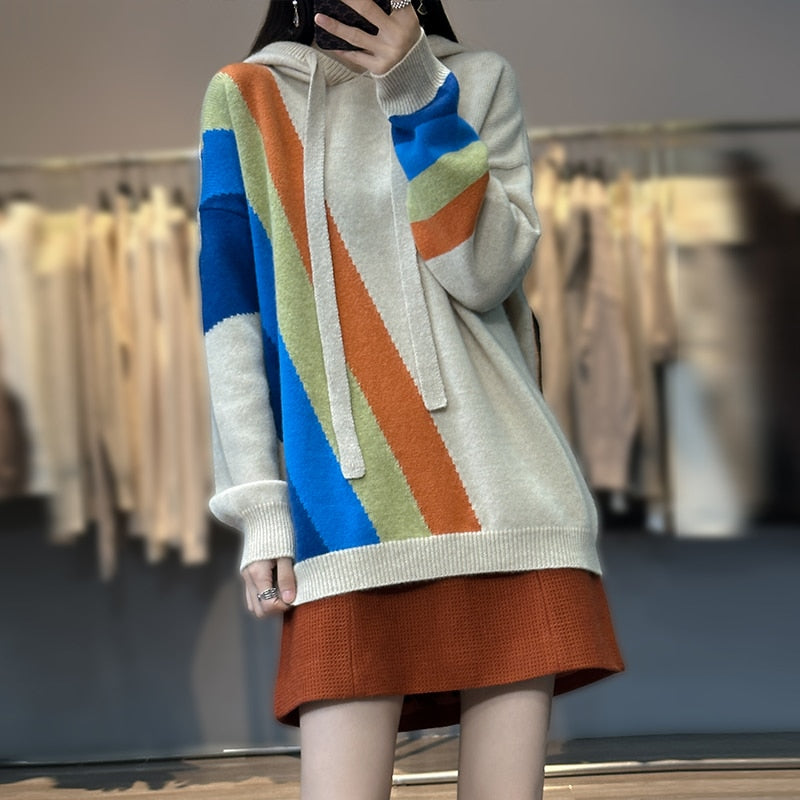 Sunset Rainbow Sweater