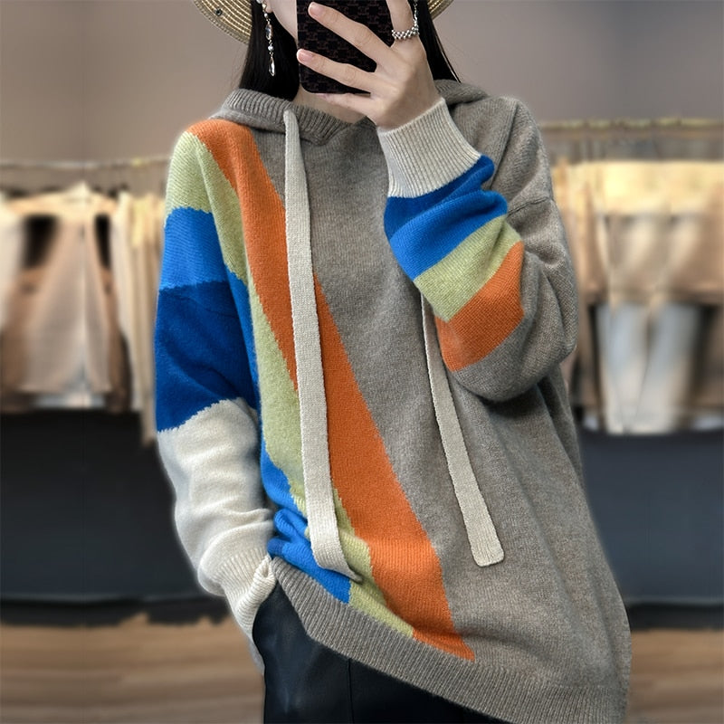 Sunset Rainbow Sweater