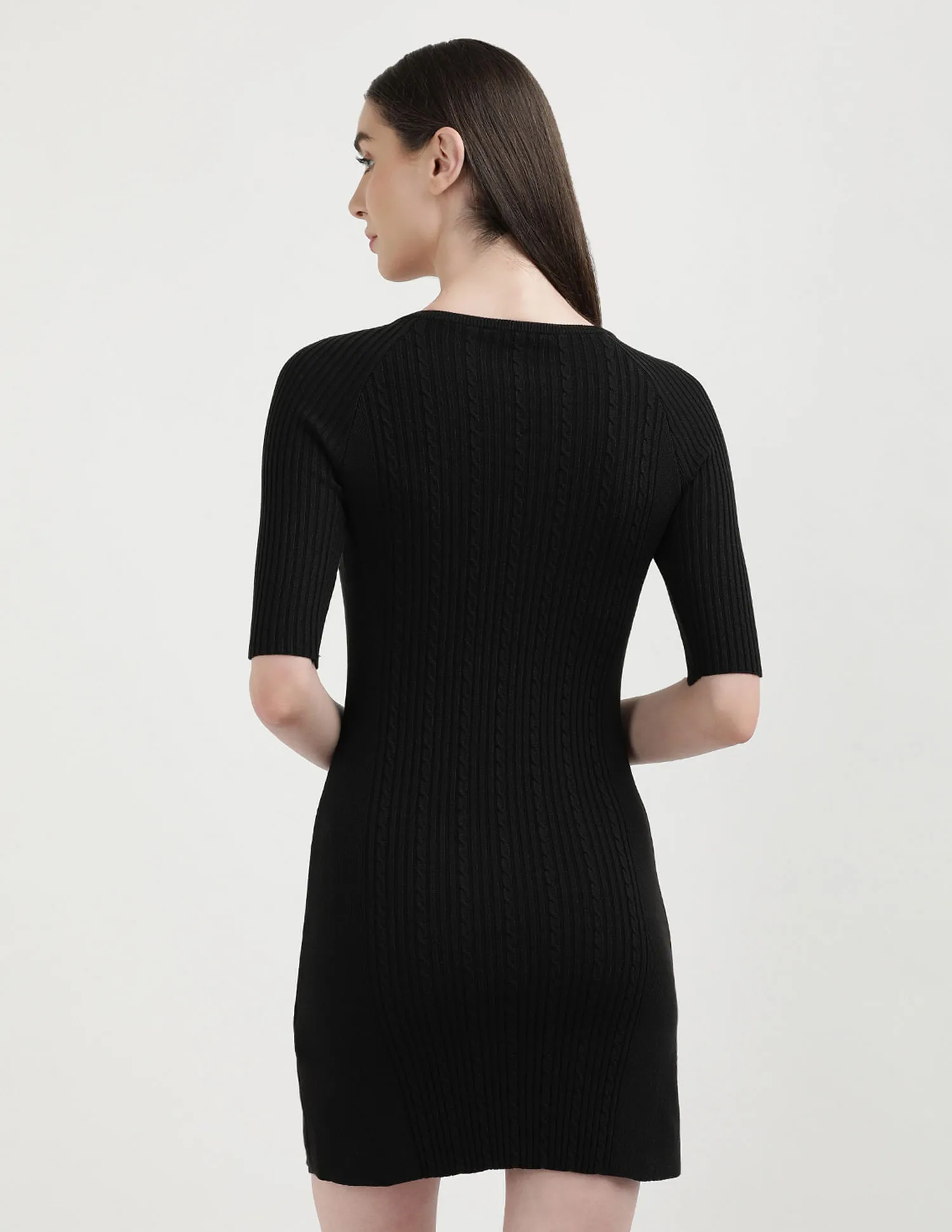 Tommy Hilfiger Cable Sweater Dress