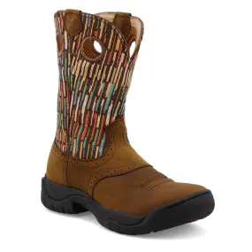 Twisted X Women's 9 Brown All Around Round Toe Work Boot