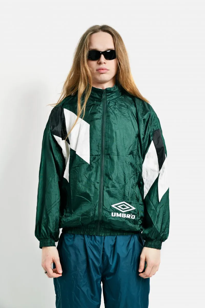 UMBRO vintage windbreaker green