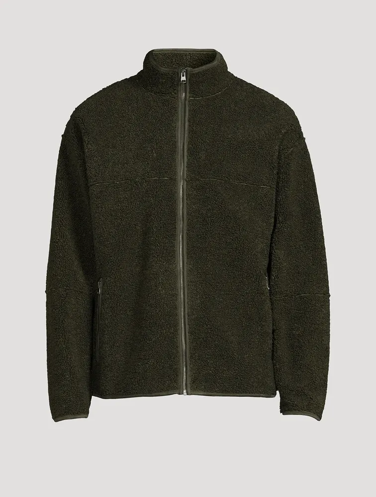 VINCE Sherpa Zip Jacket