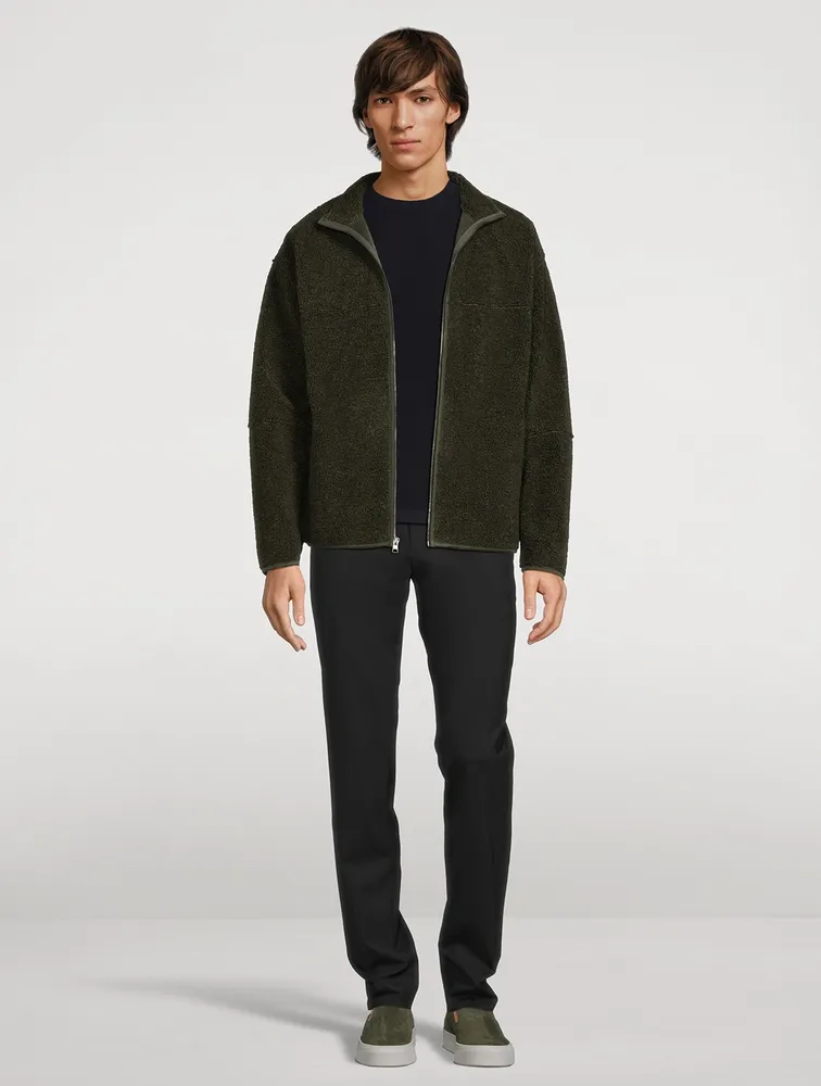 VINCE Sherpa Zip Jacket