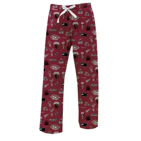 Vive La Fete Montana Grizzlies Women's Maroon Impressions Lounge Pants