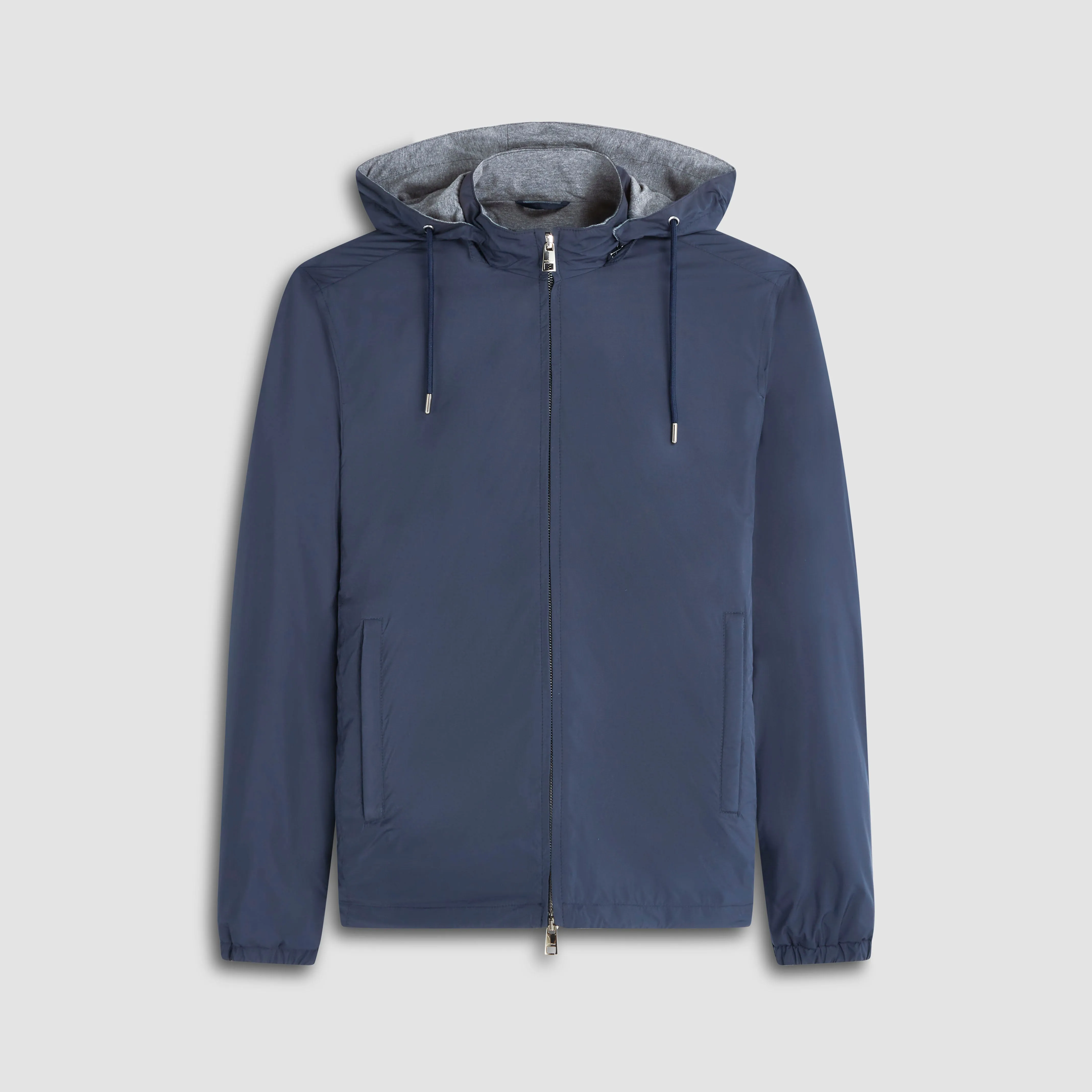 Windbreaker with Detachable Hood