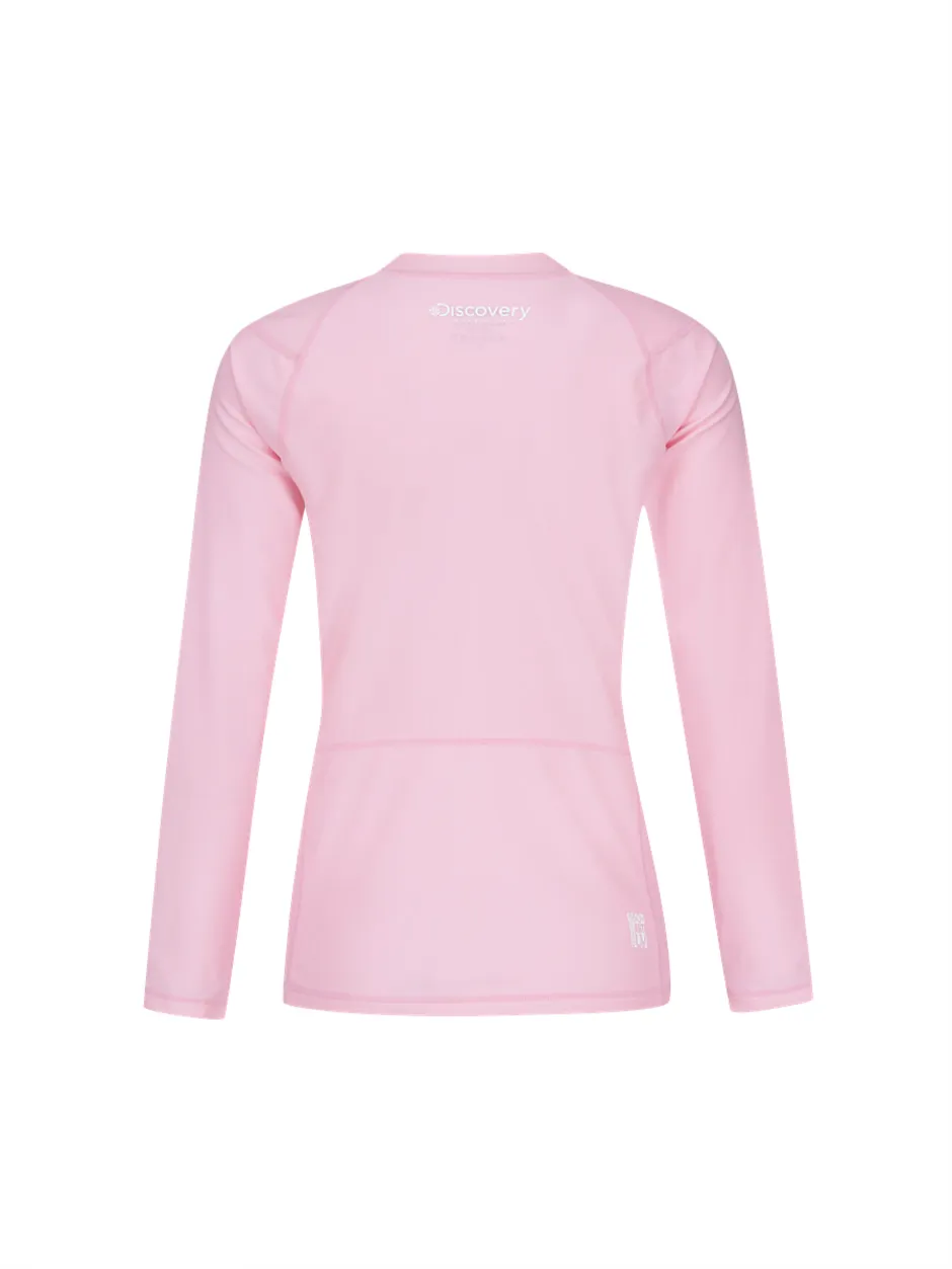 [WMS] Essential Logo Rashguard Pink